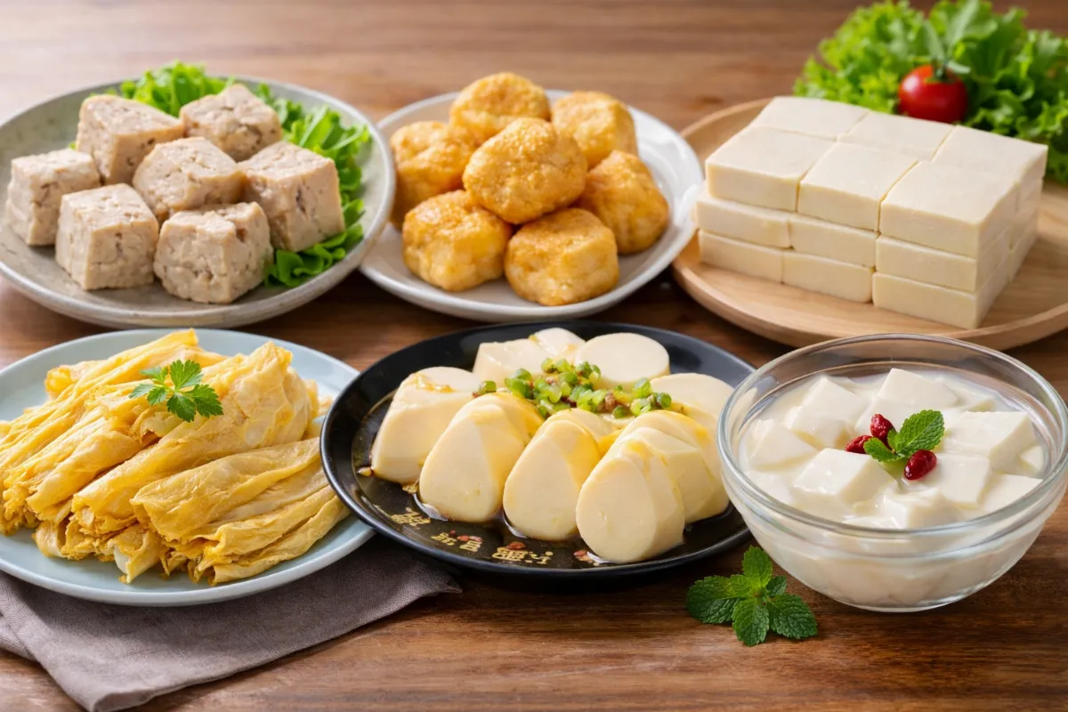 從嫩豆腐到百頁豆腐 加工程度影響熱量